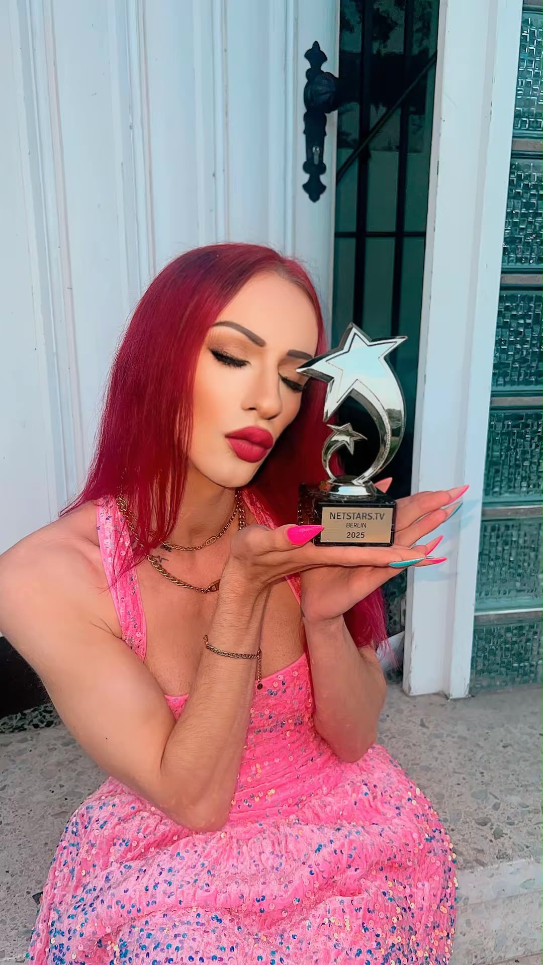 Lexa Pink mit dem Netstars Award 2025